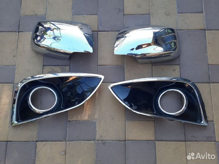 Накладки на зеркала и туманки Hyindai ix35