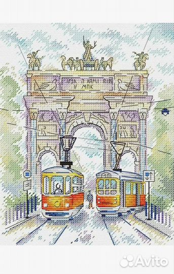 Набор для вышивания крестом Милан