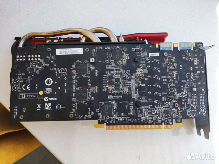 Видеокарта MSI GTX 970 4gb