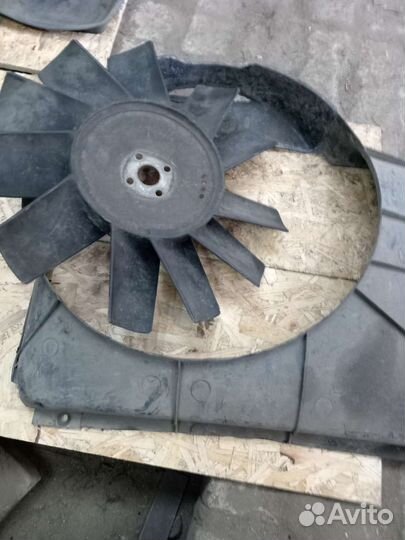 Вентилятор и диффузор змз 405