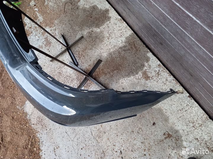 Бампер задний б/у Vw. Polo Седан 2015-2018