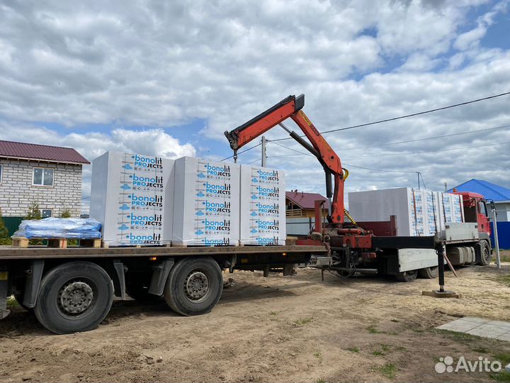 Газосиликатные блоки Бонолит с завода