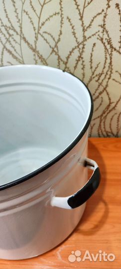 Кастрюля бак эмалированная 20 литров СССР