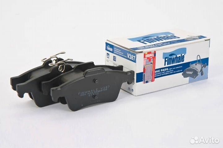 Колодки тормозные дисковые зад