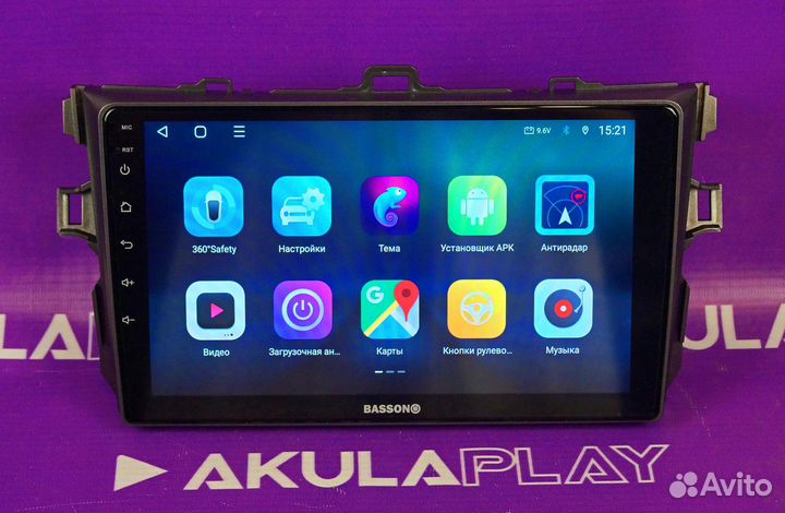 Магнитола Basson V2 2/32 для Toyota Corolla