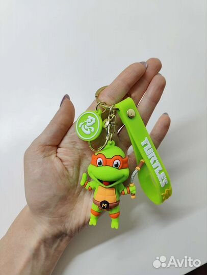 Брелок детский черепашки нинзя