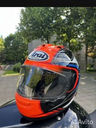 Arai RX-7V Maze Red