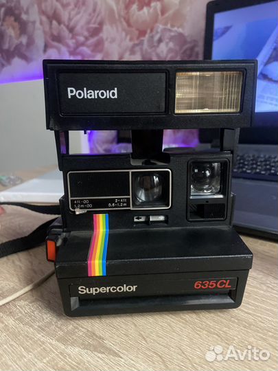 Плёночный фотоаппарат polaroid