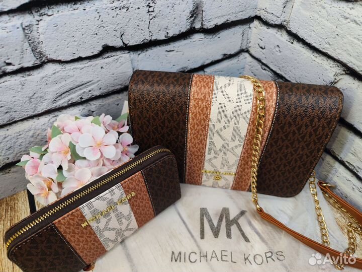 Сумка Michael Kors коричневая