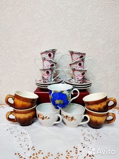 Кружки сервиз новые