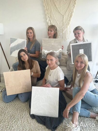 Мастер класс по текстурным картинам