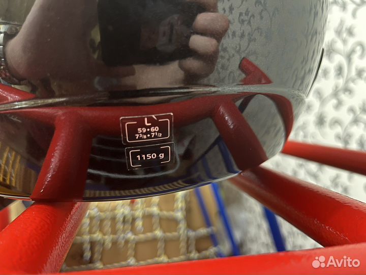 Шлем для мотоцикла бу lazer размер 59-60