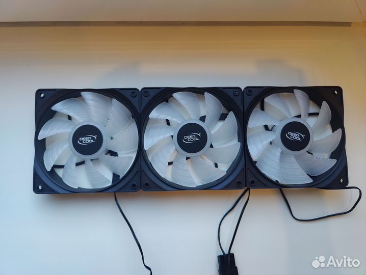 Корпусные вентиляторы 120мм DeepCool