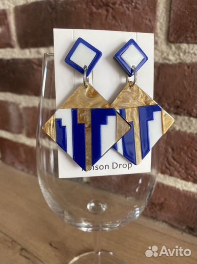 Бижутерия серьги