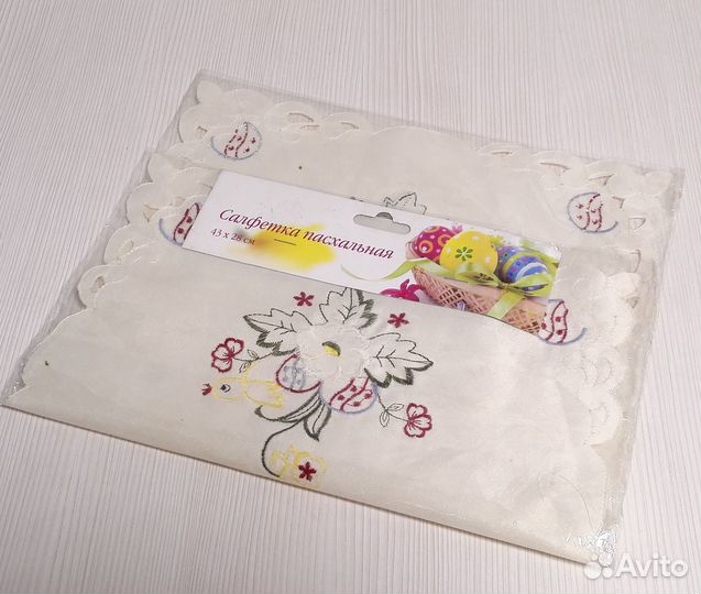 Петушок Зайчик Салфетка Пасхальная Подарок Сувенир