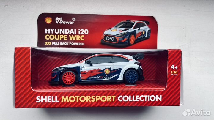 Машинка Shell Hyndai i20 Coupe WRC