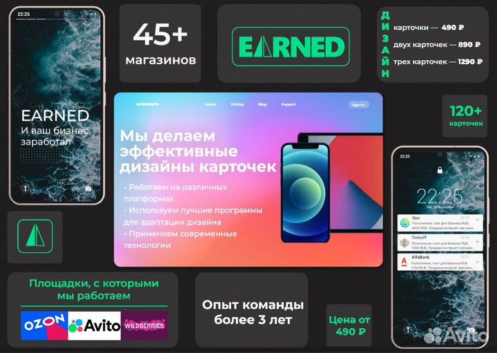 Дизайнер карточек товара на маркетплейсах