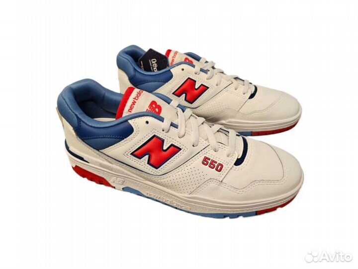 Кроссовки New Balance 550 Red Atlantic Blue