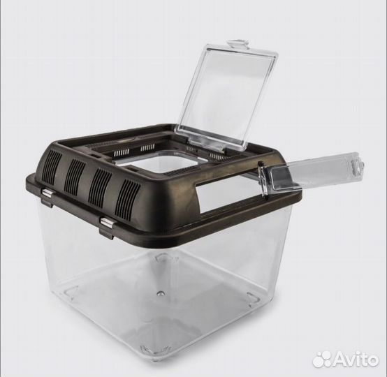 Террариум 20х20х17 см (фаунариум) новый