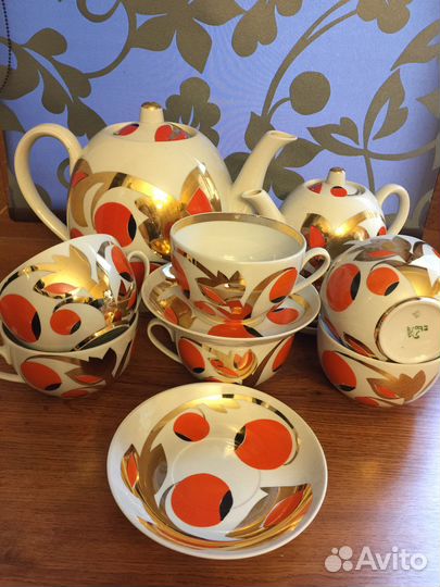 Сервиз чайный Вербилки Райское яблоко