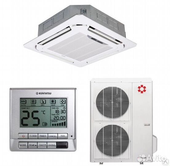 Кассетный и напольно-потолочный кондиционер