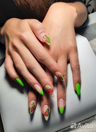 Маникюр гель лак