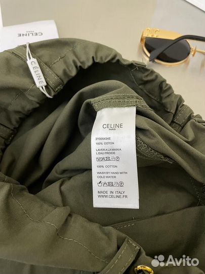 Брюки карго celine