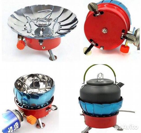 Газовые плитки туристические, новые