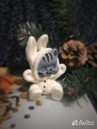 Мыло ручной работы «Кото-зайка»