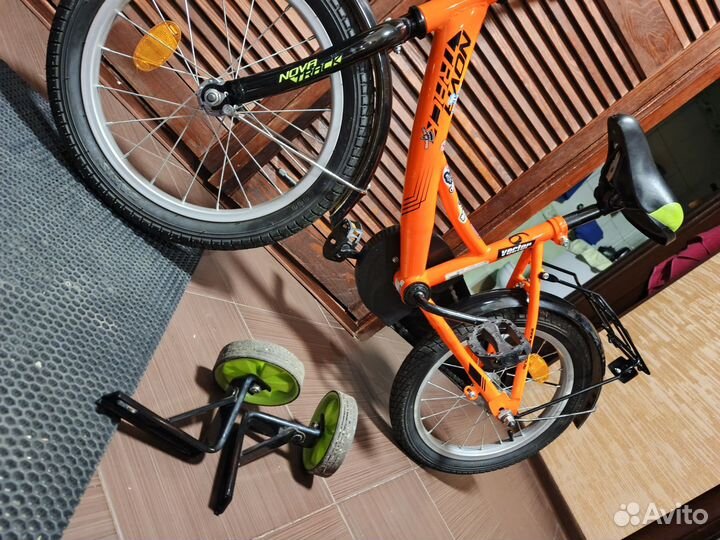 Детский велосипед novatrek 16