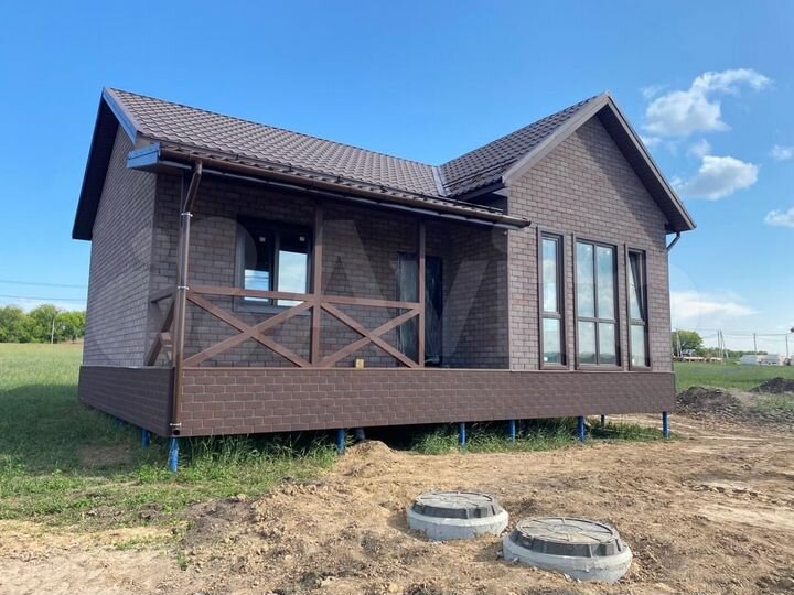 Дом 100,6 м² на участке 6 сот.