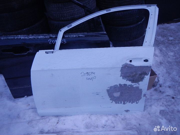 Дверь передняя левая Volkswagen Golf