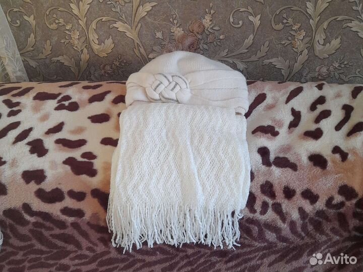 Шапка зимняя шерстяная