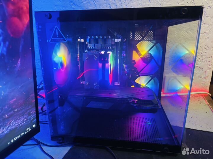 Игровой пк в сборе Gtx1660s 20 ядр 32гб,монитор165