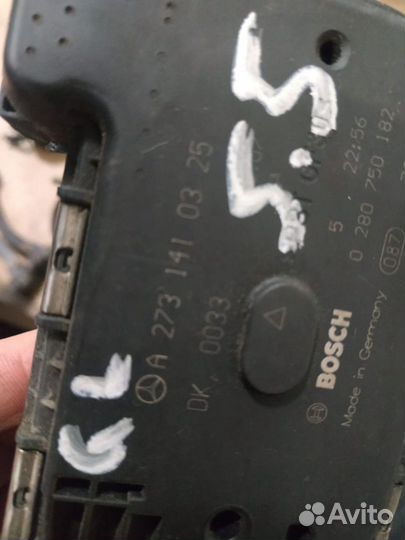 Заслонка дроссельная мерседес 221 164