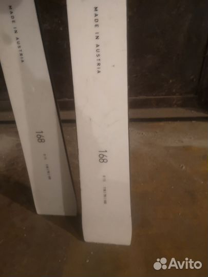 Лыжи горные Kastle RX 12. Ростовка 168