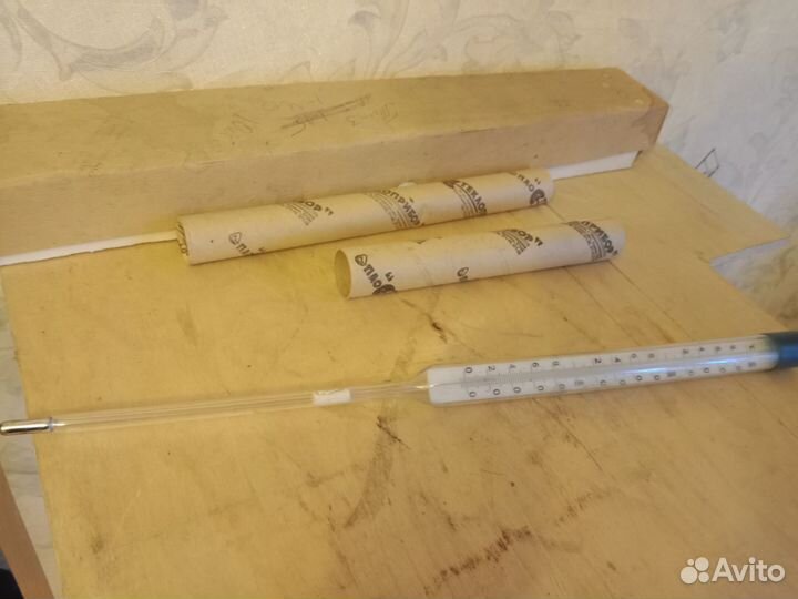 Термометры ртутный лабораторный СССР