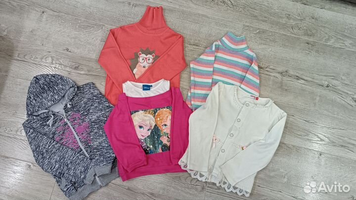 Пакет одежды на девочку 110-116 см