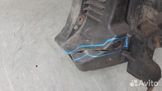 Передняя панель крепления облицовки (телевизор) volkswagen passat B6 (PML01G201)