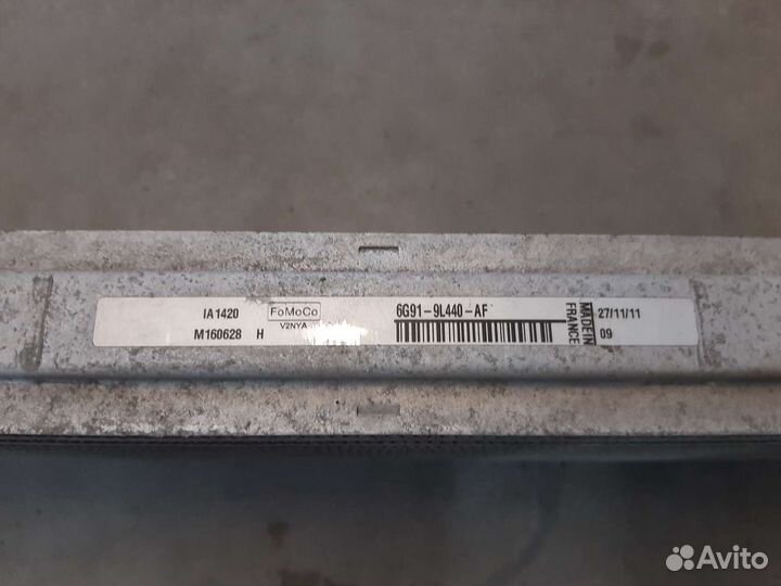 Радиатор интеркуллера Ford Mondeo 4 diesel