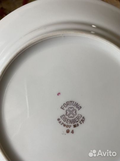 Чайно-Столовый сервиз новый гдр мадонна