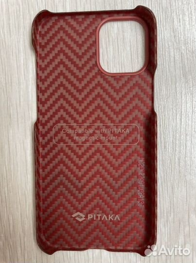 Чехол pitaka на iPhone12 mini