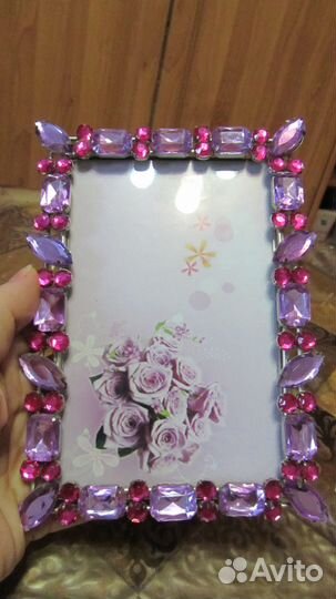 Новая фоторамка с камнями
