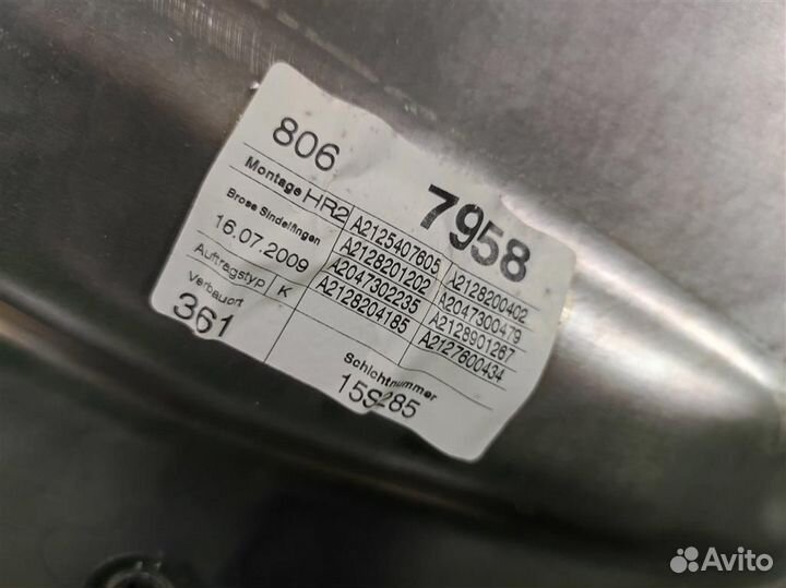 Стеклоподъемник задний правый Mercedes Benz E-cla