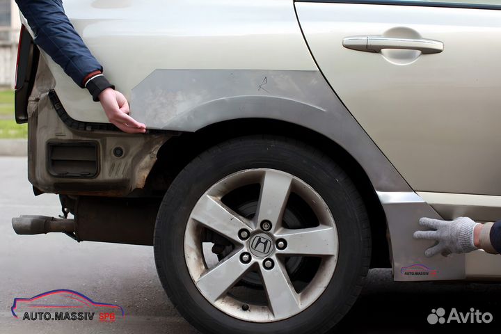 Арки ремонтные Audi A4 B6