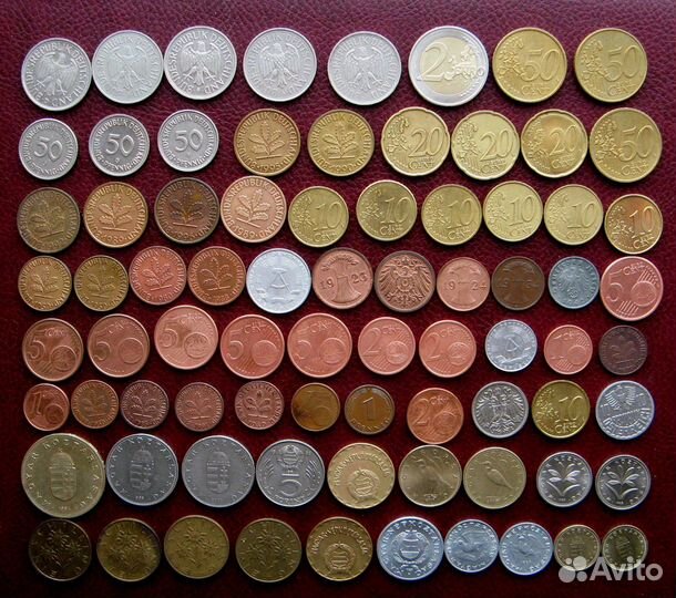 Монеты Германии, Австрии, Венгрии