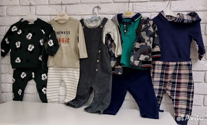 Детская одежда для мальчиков 74 80