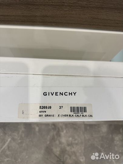 Givenchy сапоги