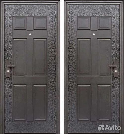 Двери входные стальные металлические