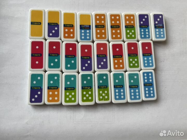 Домино смешарики Лента